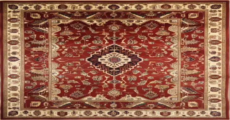 Tappeto rosso decorato sanificato con tecnologia all’ozono